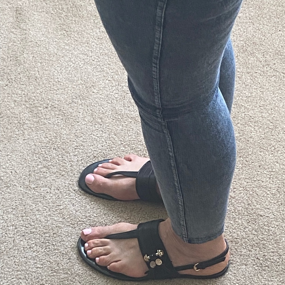 Gucci black leather sandals excellent condition - Picture 6 of 7